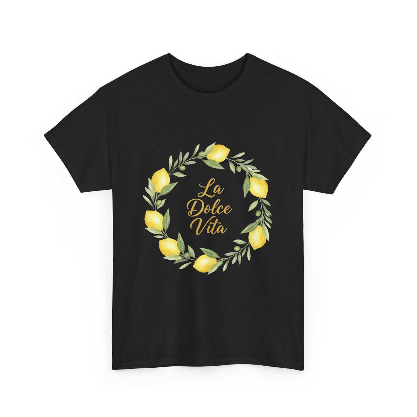 "La Dolce Vita" - Lemon Grove Unisex Heavy Cotton Tee