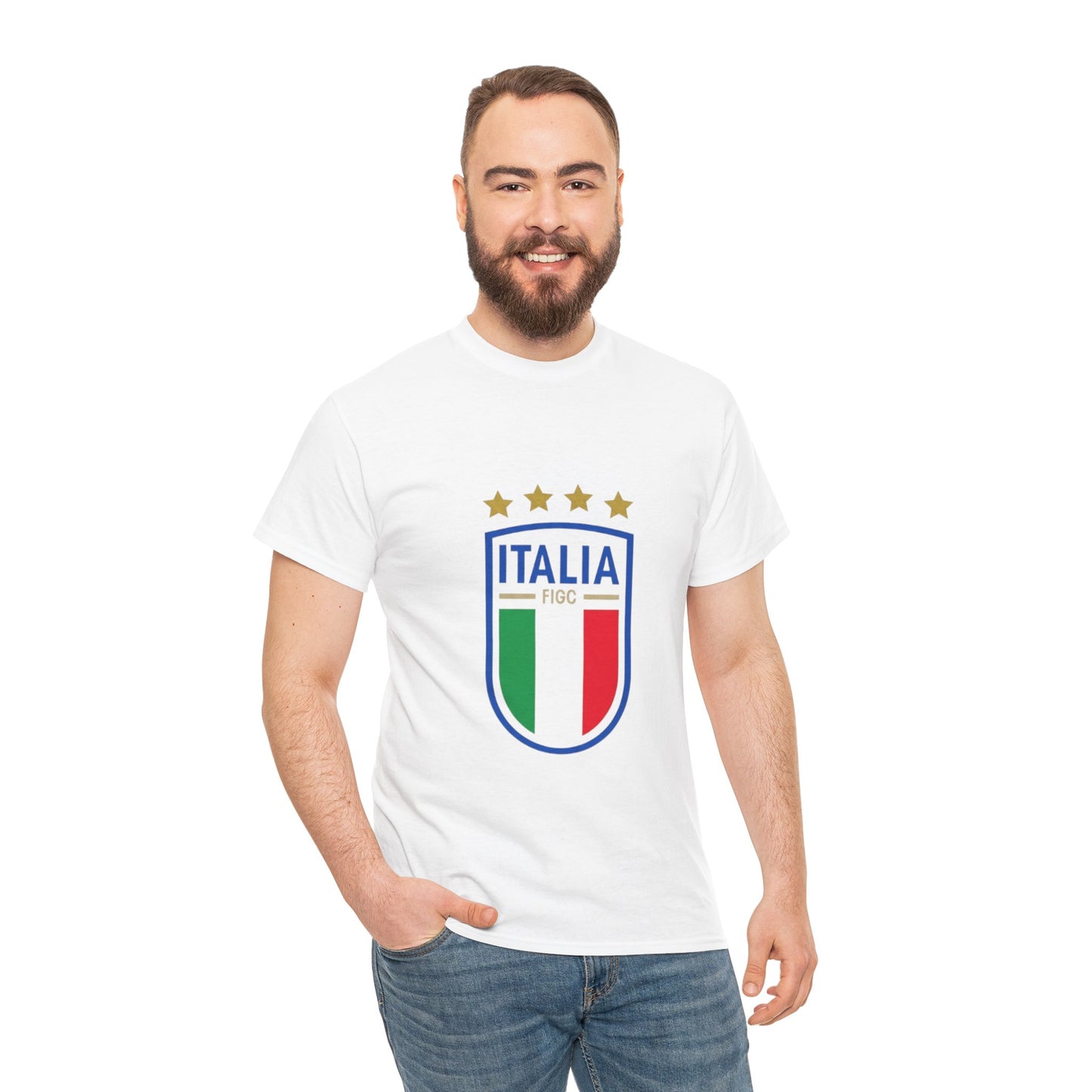 Italia Soccer Unisex Heavy Cotton Tee