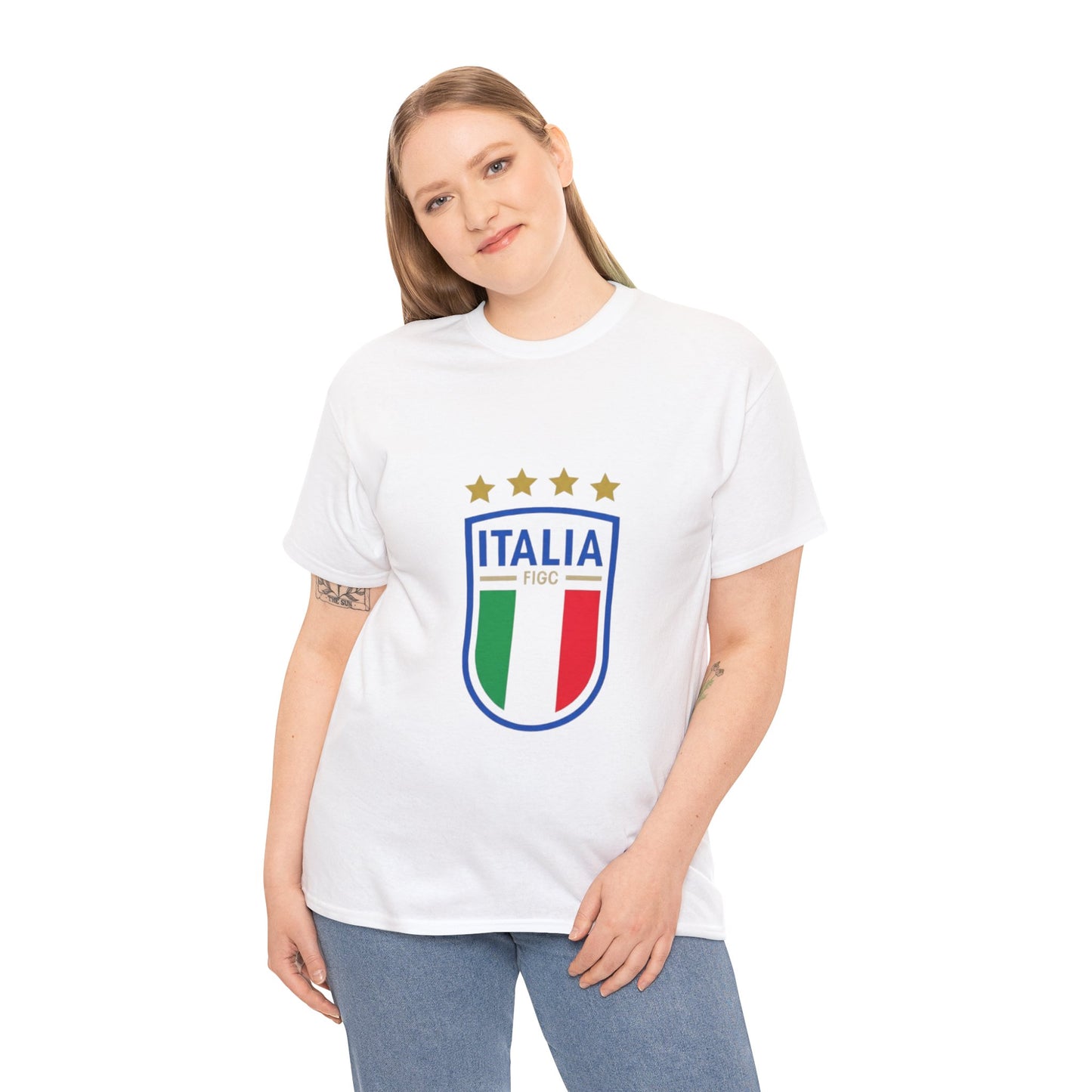 Italia Soccer Unisex Heavy Cotton Tee