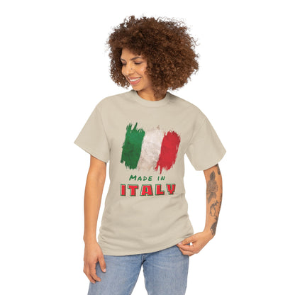 Italian Pride "Made In Italy" Unisex Heavy Cotton Tee