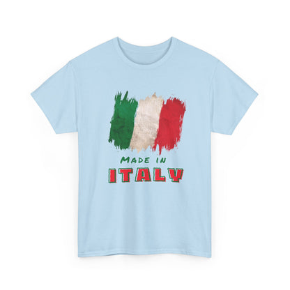 Italian Pride "Made In Italy" Unisex Heavy Cotton Tee