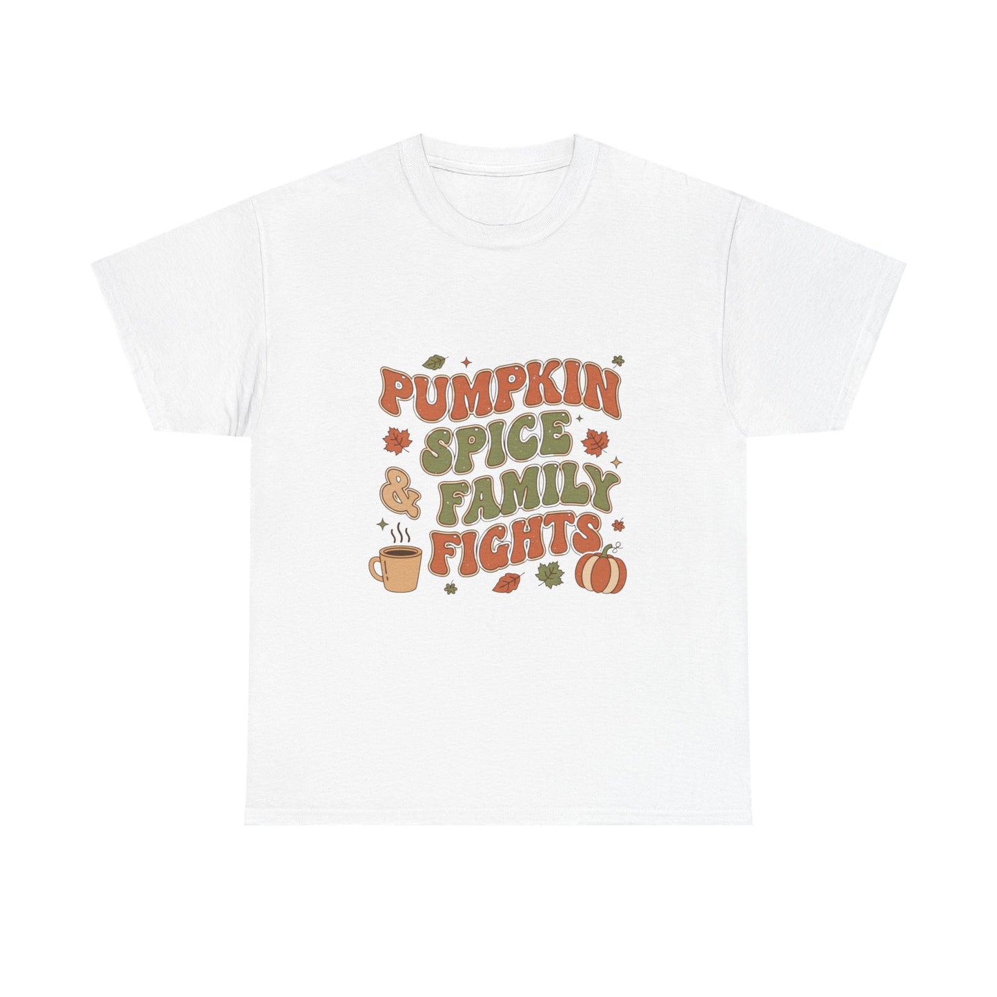 Pumpkin Spice Family Fights Tee
