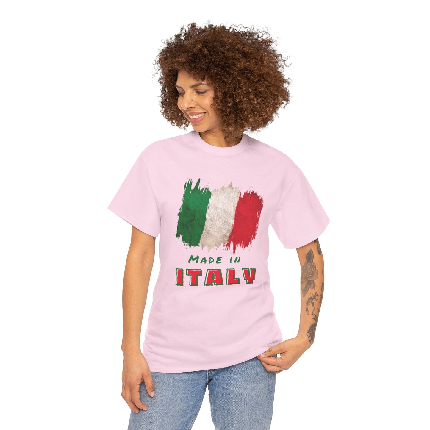 Italian Pride "Made In Italy" Unisex Heavy Cotton Tee