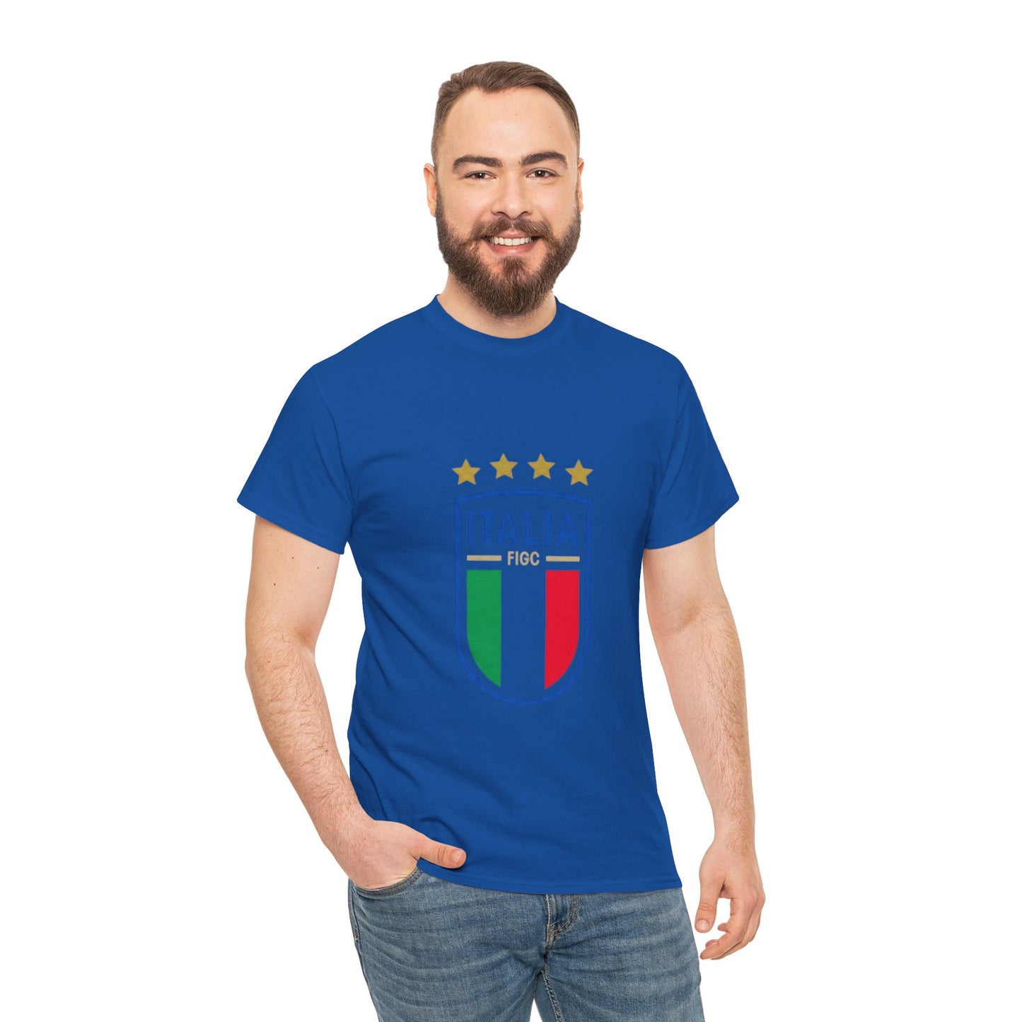 Italia Soccer Unisex Heavy Cotton Tee