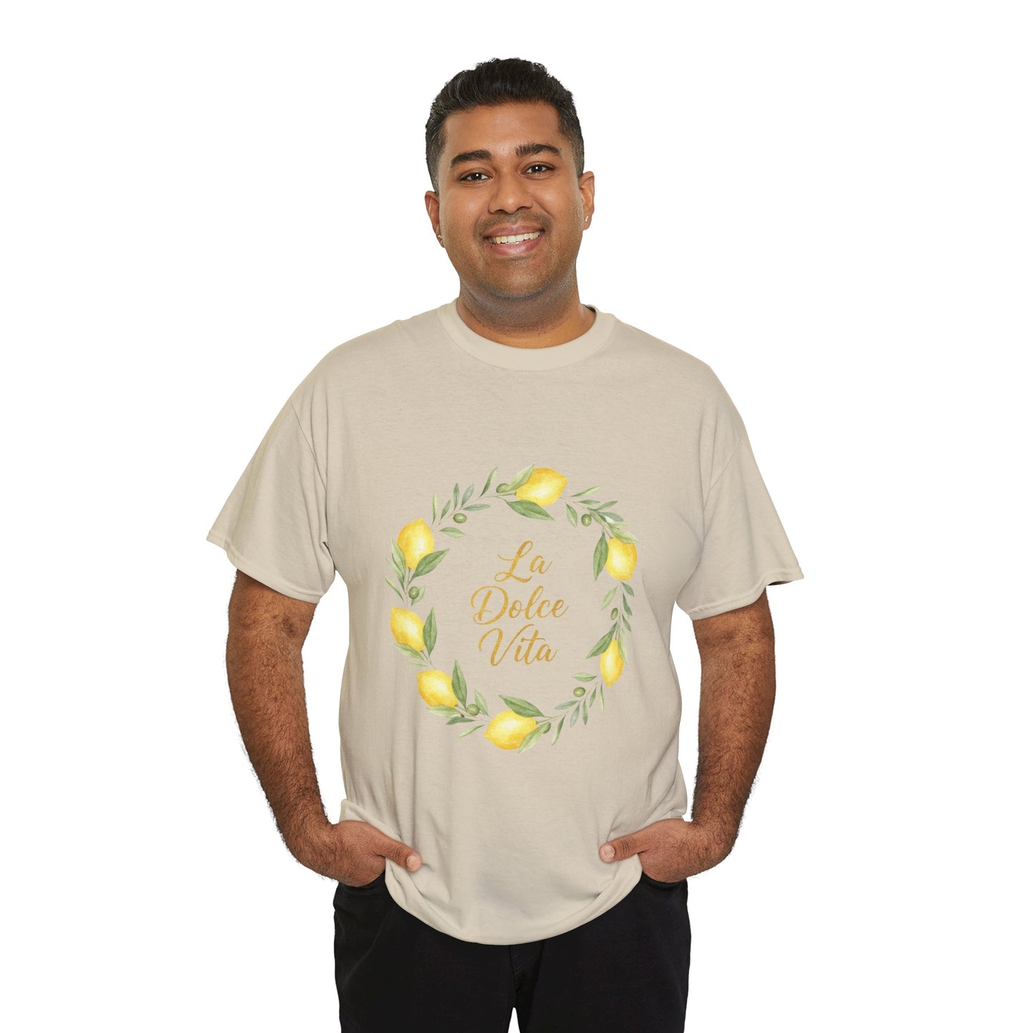 "La Dolce Vita" - Lemon Grove Unisex Heavy Cotton Tee