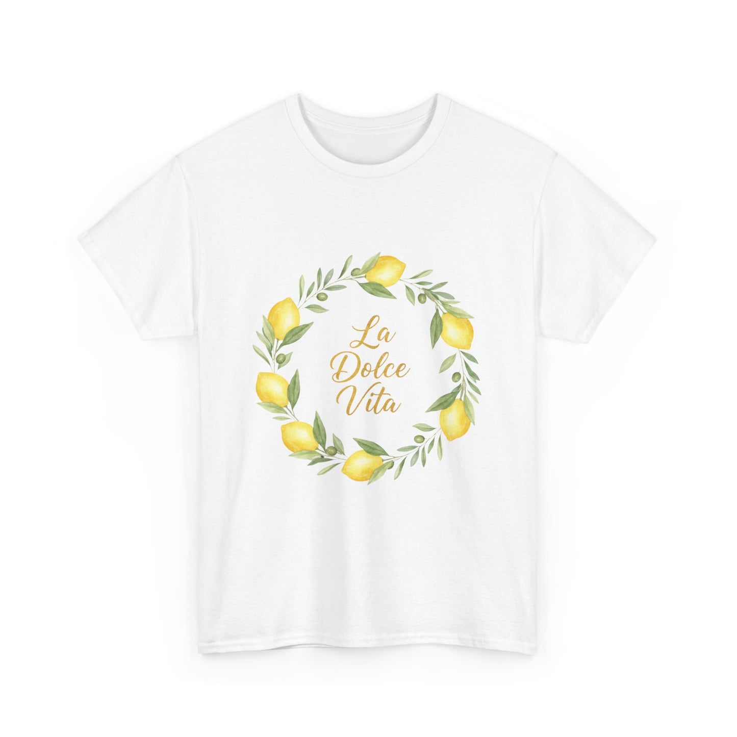 "La Dolce Vita" - Lemon Grove Unisex Heavy Cotton Tee