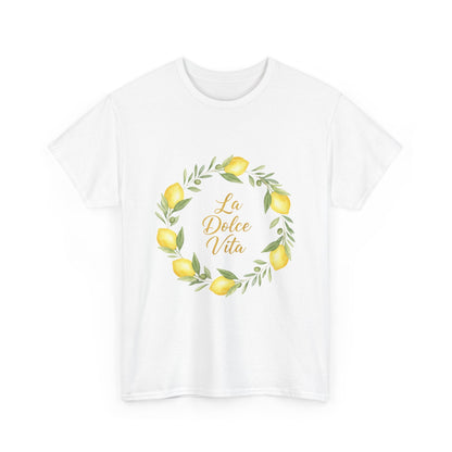 "La Dolce Vita" - Lemon Grove Unisex Heavy Cotton Tee