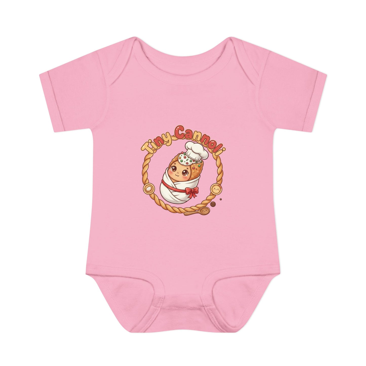 Adorable Baby Onesie 'Tiny Cannoli' Design, Baby Shower Gift, Newborn Apparel