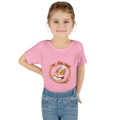 Adorable Baby Onesie 'Tiny Cannoli' Design, Baby Shower Gift, Newborn Apparel