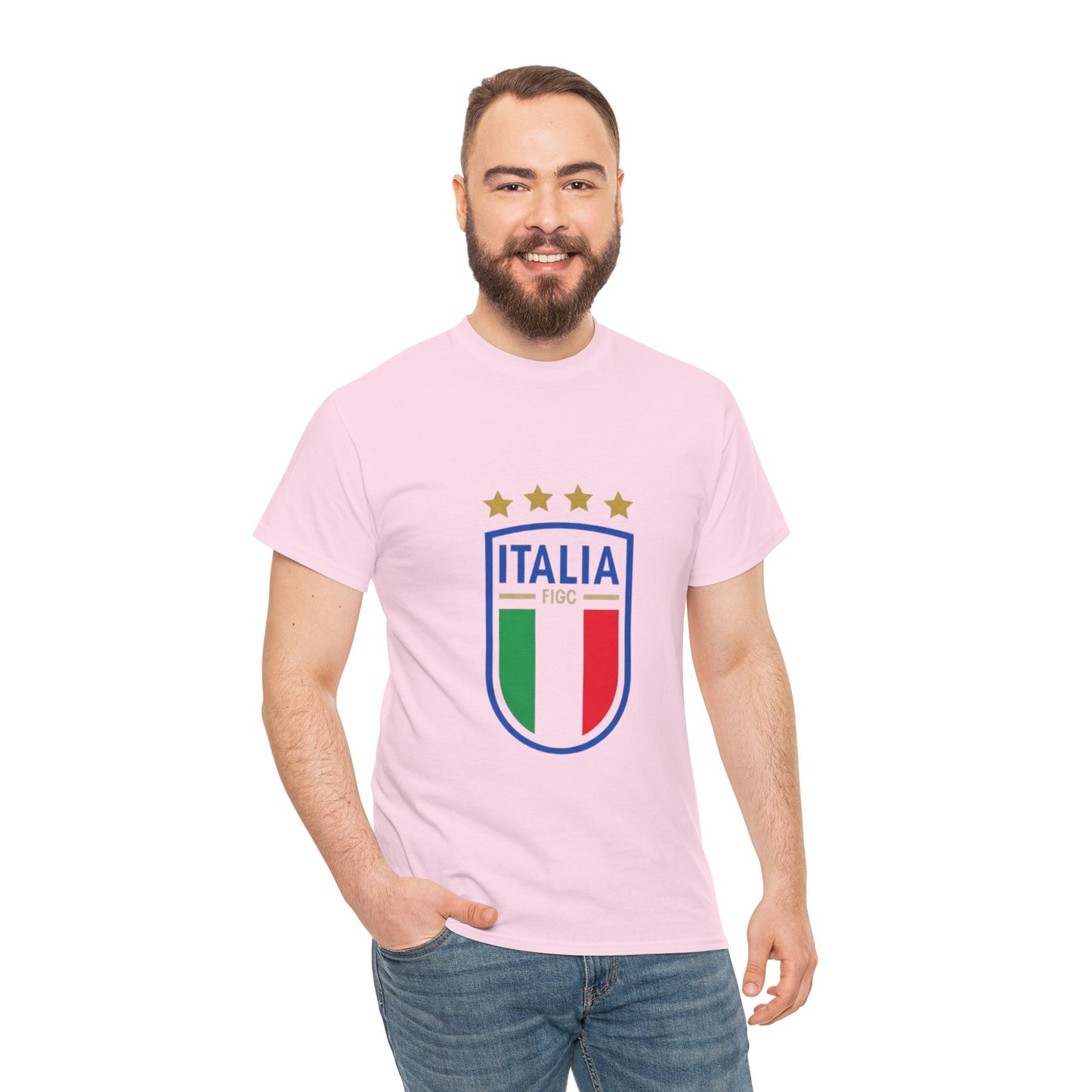 Italia Soccer Unisex Heavy Cotton Tee