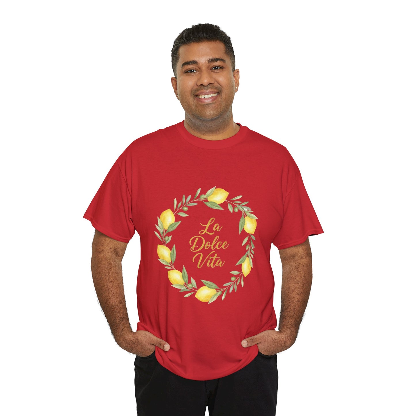 "La Dolce Vita" - Lemon Grove Unisex Heavy Cotton Tee