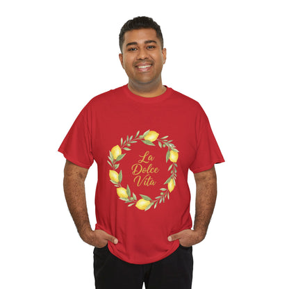 "La Dolce Vita" - Lemon Grove Unisex Heavy Cotton Tee
