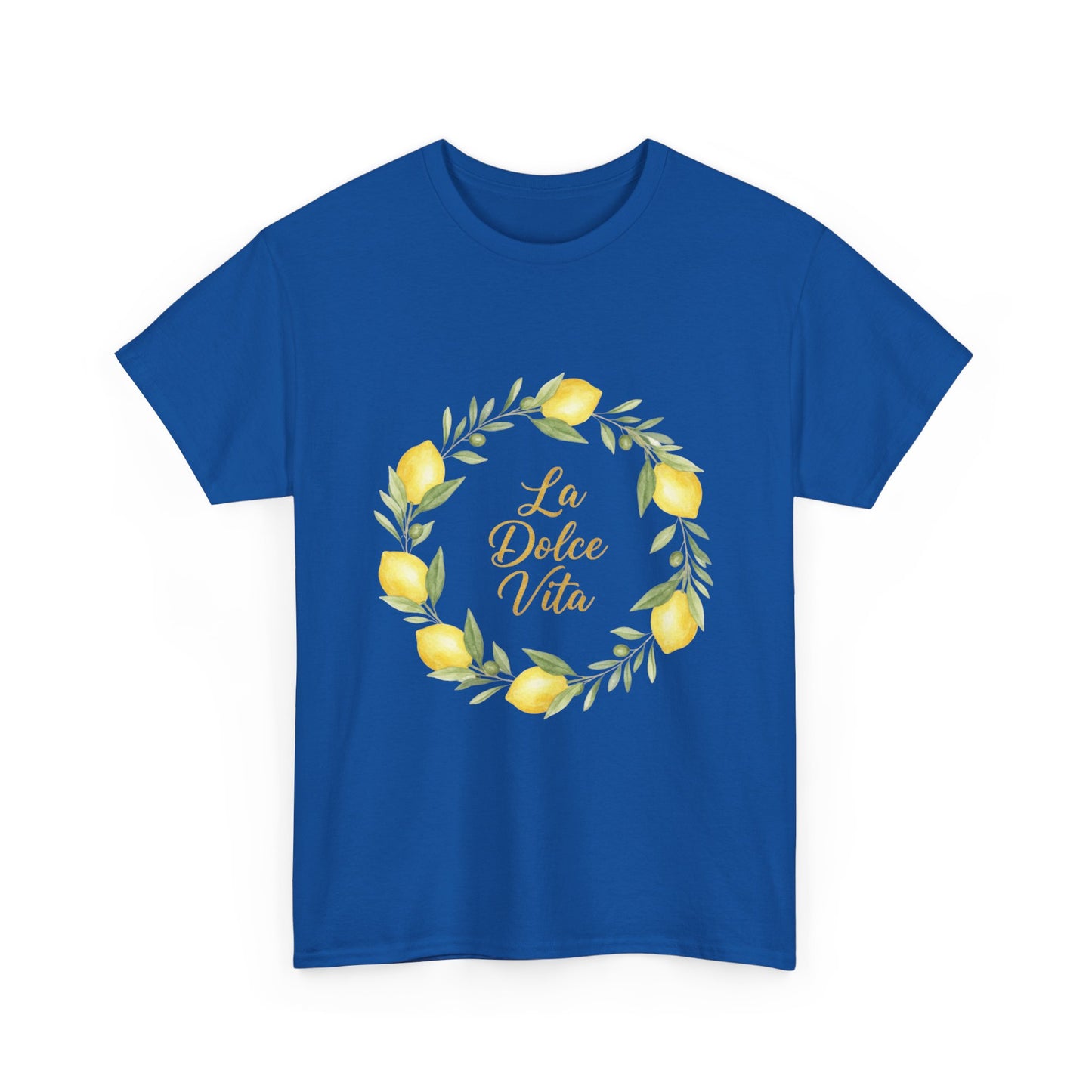 "La Dolce Vita" - Lemon Grove Unisex Heavy Cotton Tee