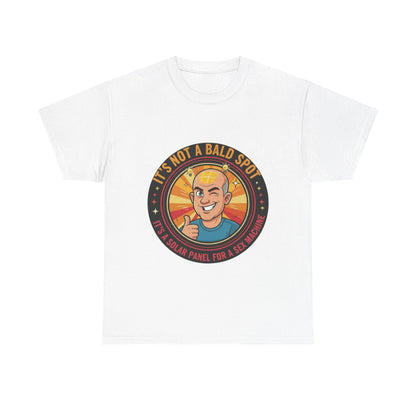 Funny Bald Spot T-Shirt, Perfect Gift for Dad, Casual Wear for Balding Friends