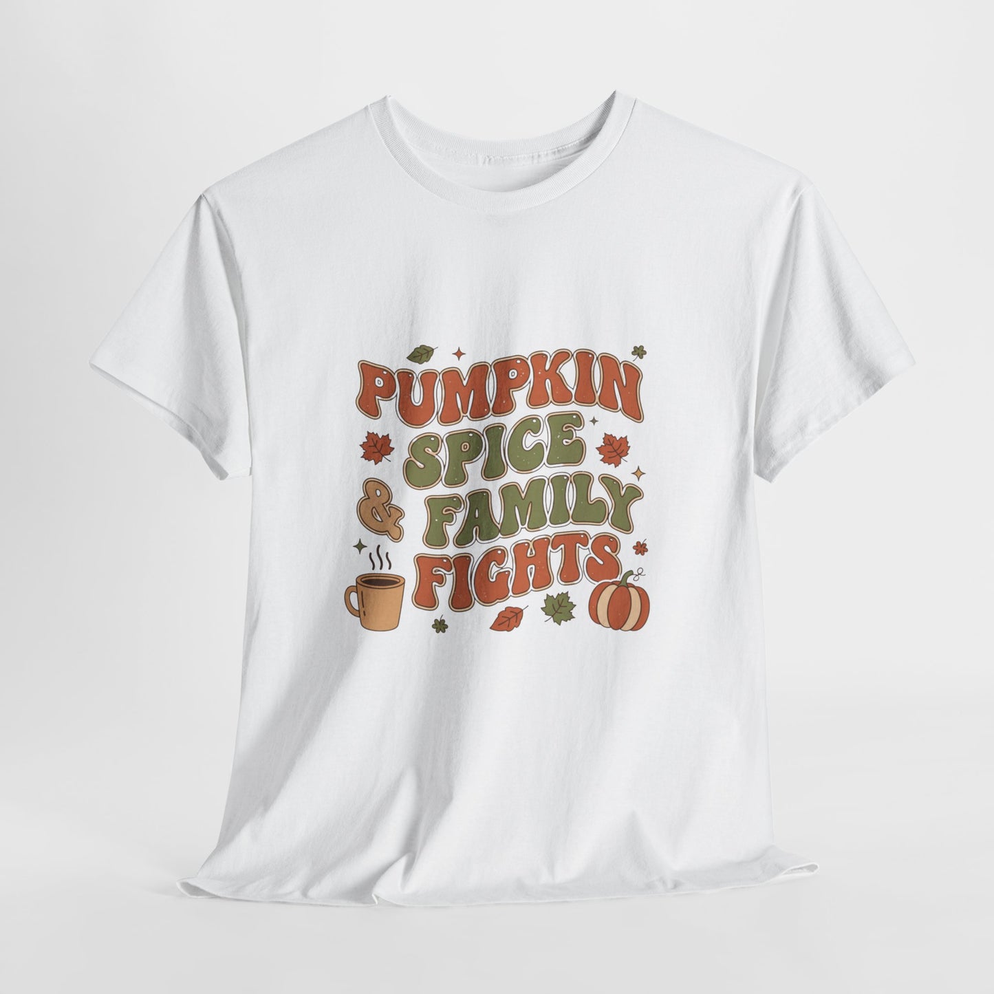 Pumpkin Spice Family Fights Tee