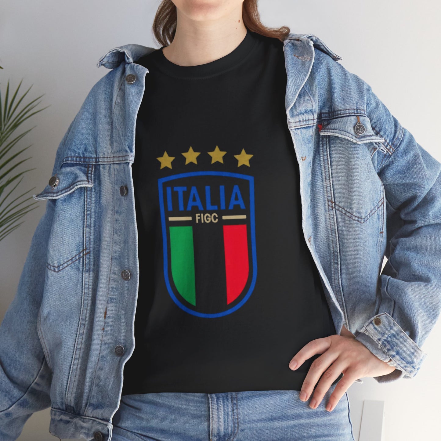 Italia Soccer Unisex Heavy Cotton Tee