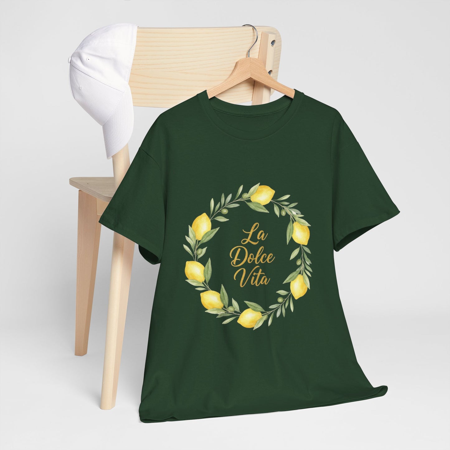 "La Dolce Vita" - Lemon Grove Unisex Heavy Cotton Tee