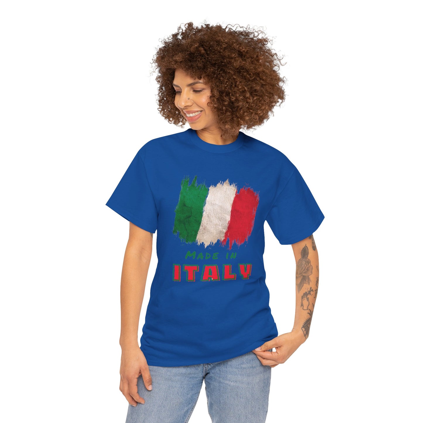 Italian Pride "Made In Italy" Unisex Heavy Cotton Tee