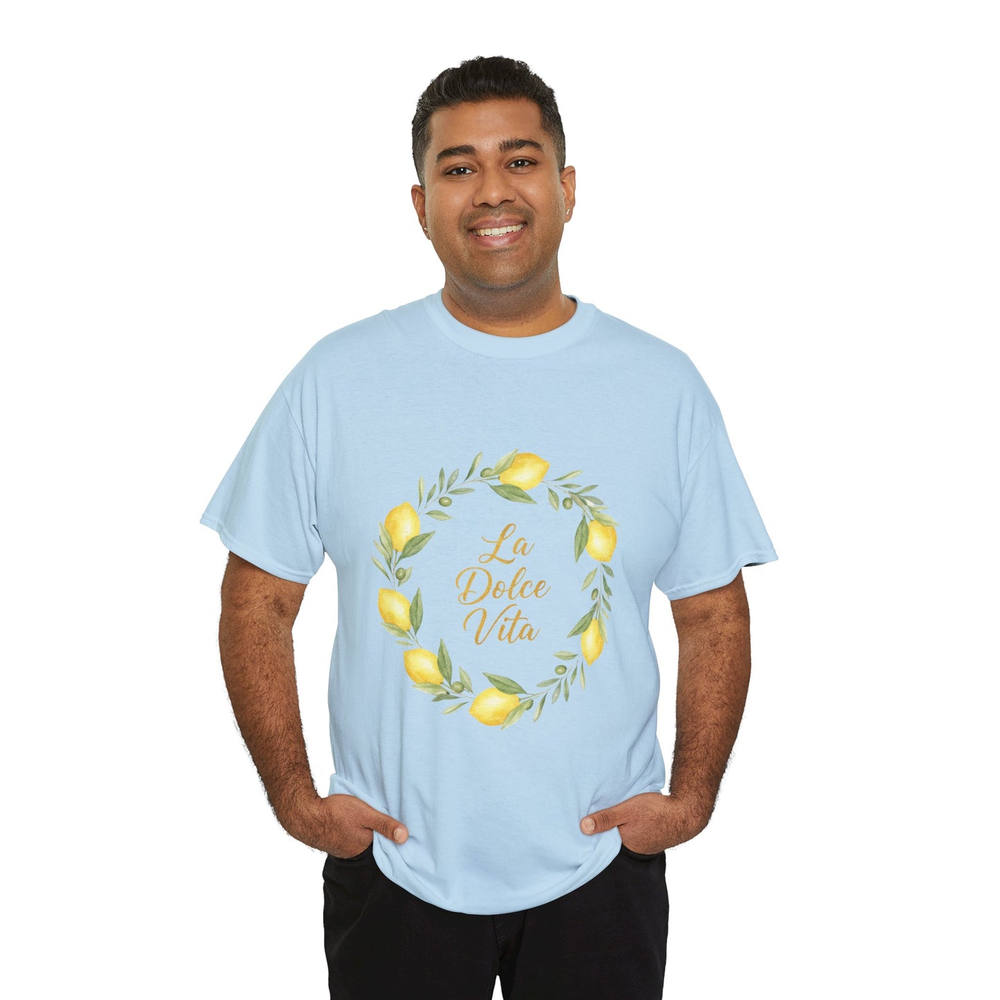 "La Dolce Vita" - Lemon Grove Unisex Heavy Cotton Tee