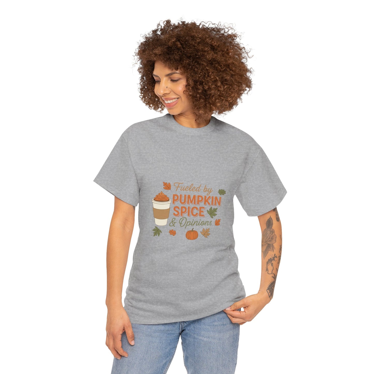 Pumpkin Spice & Opinions Tee
