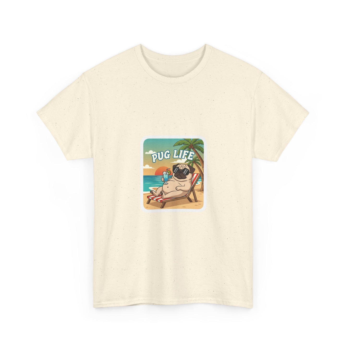 Chill Dog Tee - Unisex Heavy Cotton T-Shirt | Fun Gift for Dog Lovers, Casual Wear, Pet Owner Gifts, Summer Vibes, Beach Outfits
