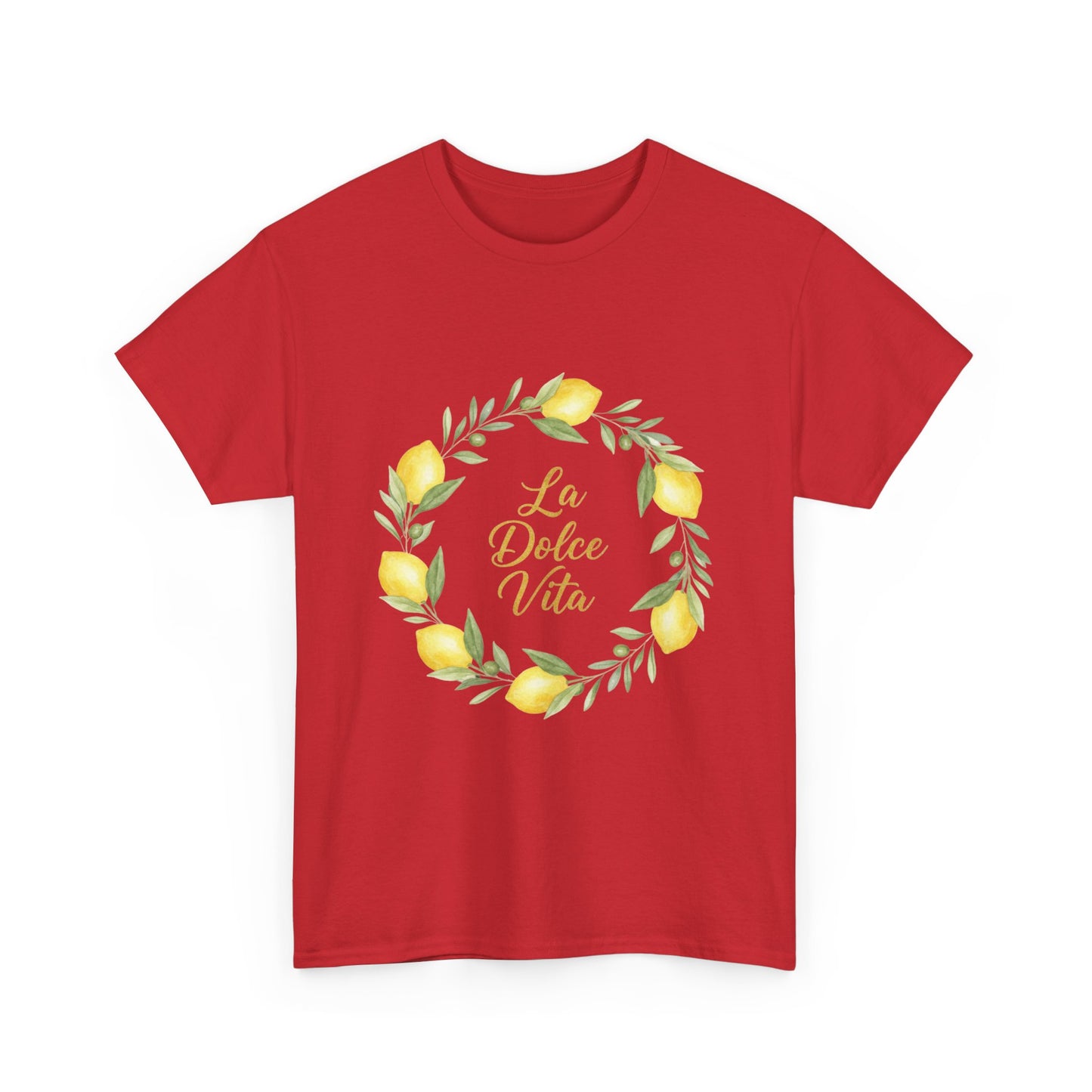 "La Dolce Vita" - Lemon Grove Unisex Heavy Cotton Tee