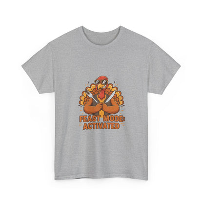 Thanksgiving Feast Mode Unisex Heavy Cotton Tee