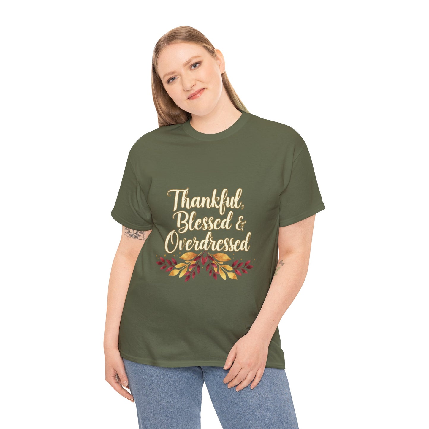 Thankful, Blessed & Overdressed Tee