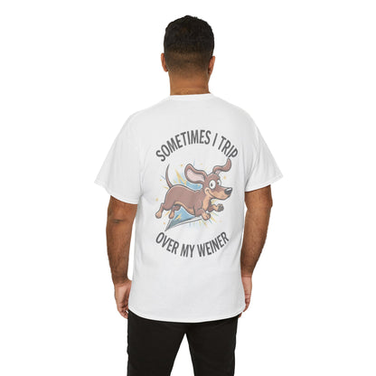 Dachshund Graphic Tee - Unisex Heavy Cotton