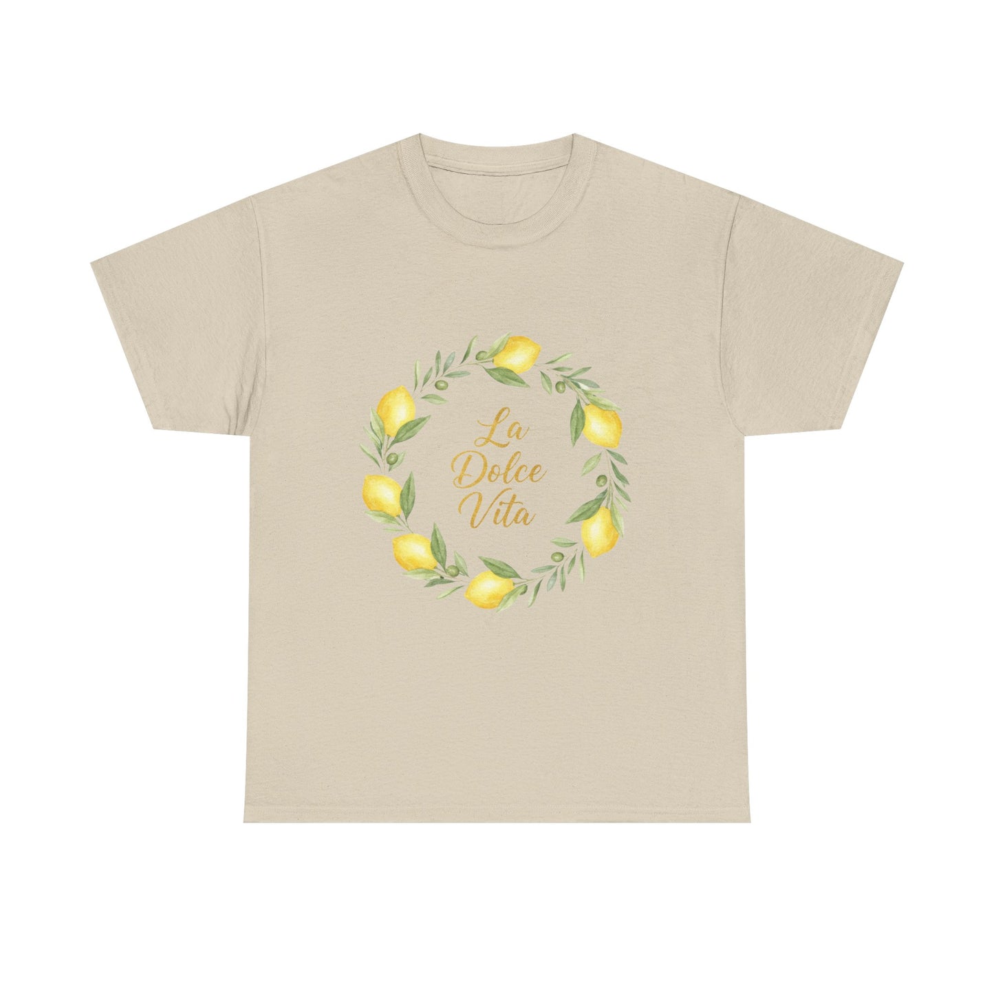 "La Dolce Vita" - Lemon Grove Unisex Heavy Cotton Tee
