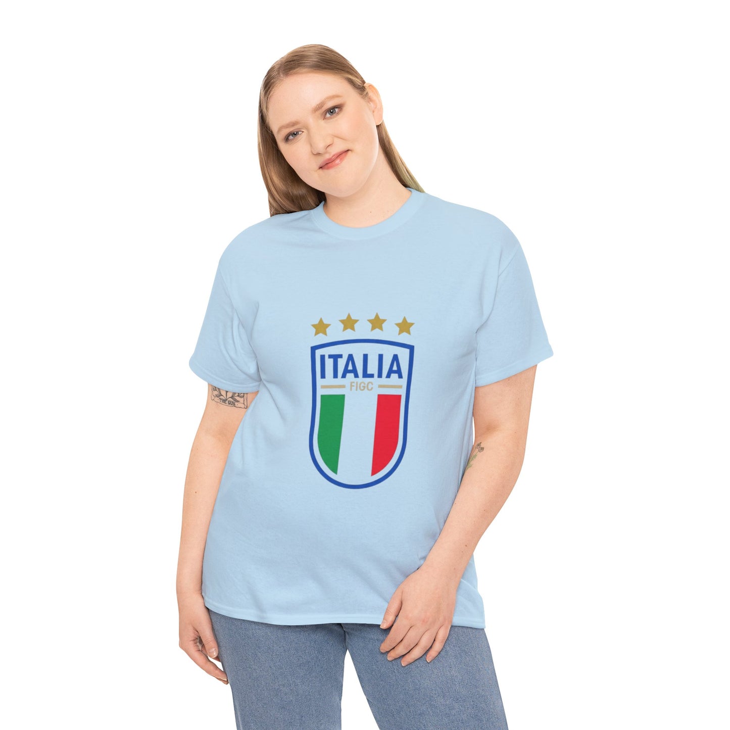 Italia Soccer Unisex Heavy Cotton Tee