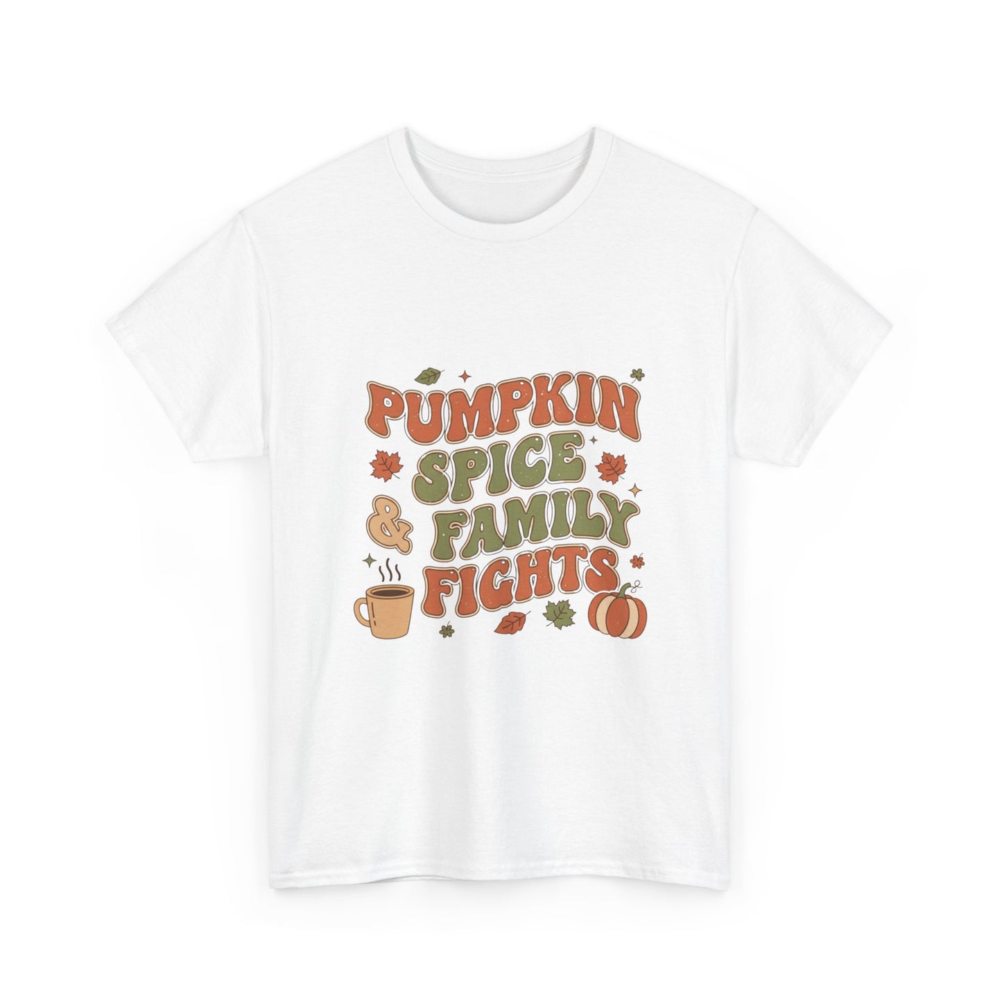 Pumpkin Spice Family Fights Tee