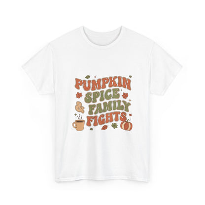 Pumpkin Spice Family Fights Tee