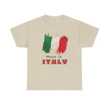 Italian Pride "Made In Italy" Unisex Heavy Cotton Tee
