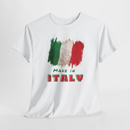 Italian Pride "Made In Italy" Unisex Heavy Cotton Tee