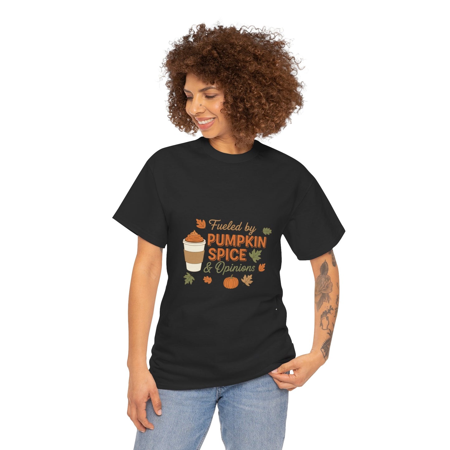 Pumpkin Spice & Opinions Tee