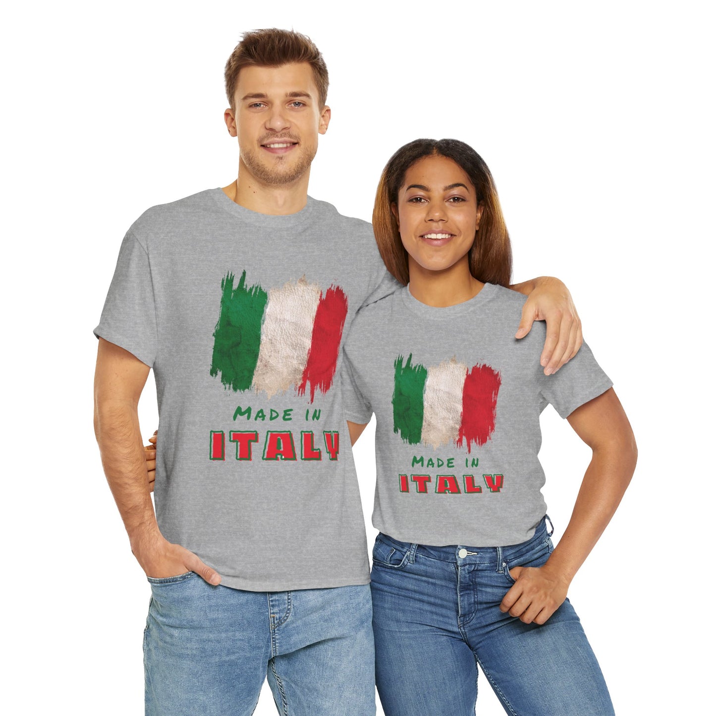 Italian Pride "Made In Italy" Unisex Heavy Cotton Tee