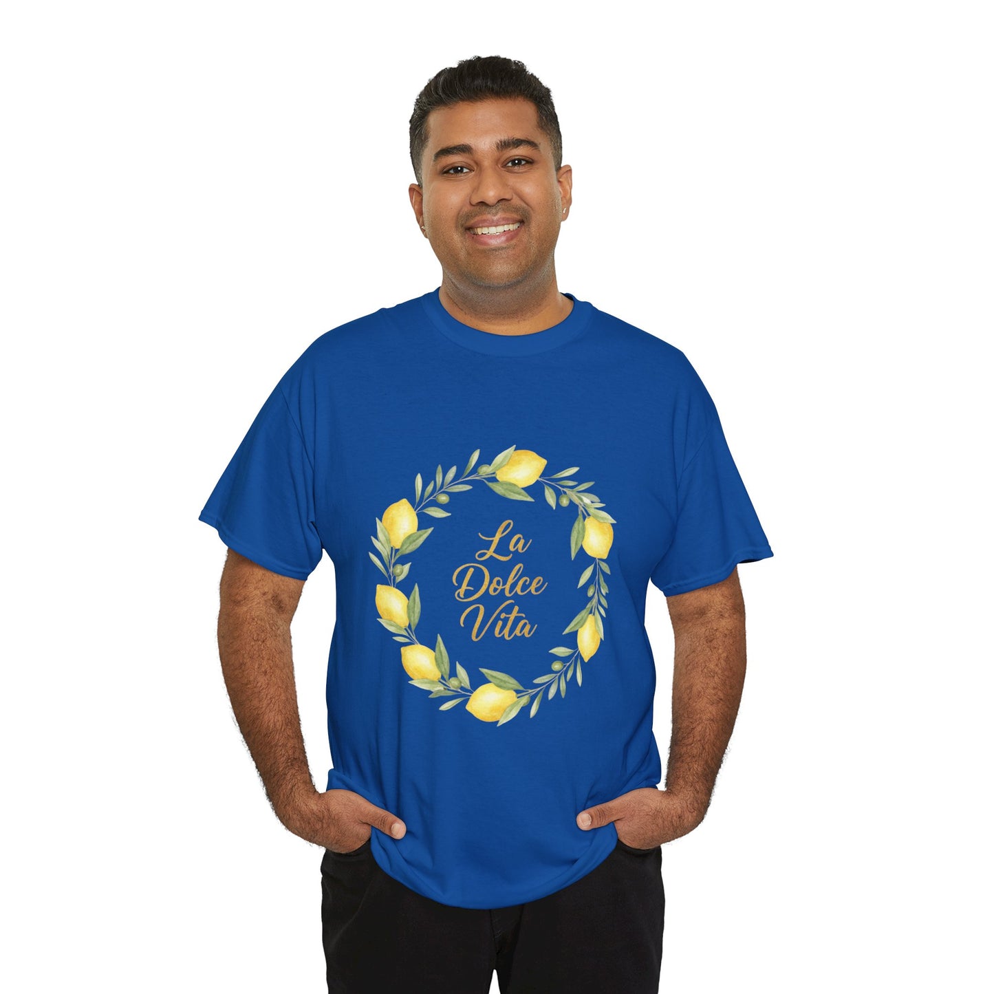 "La Dolce Vita" - Lemon Grove Unisex Heavy Cotton Tee