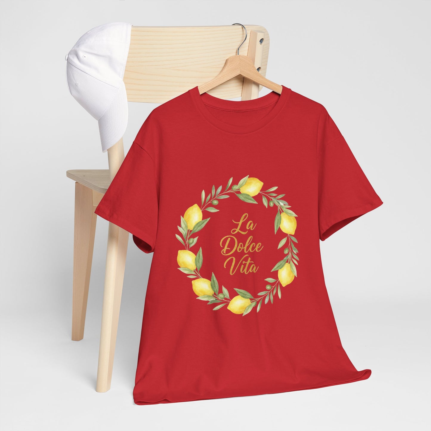 "La Dolce Vita" - Lemon Grove Unisex Heavy Cotton Tee