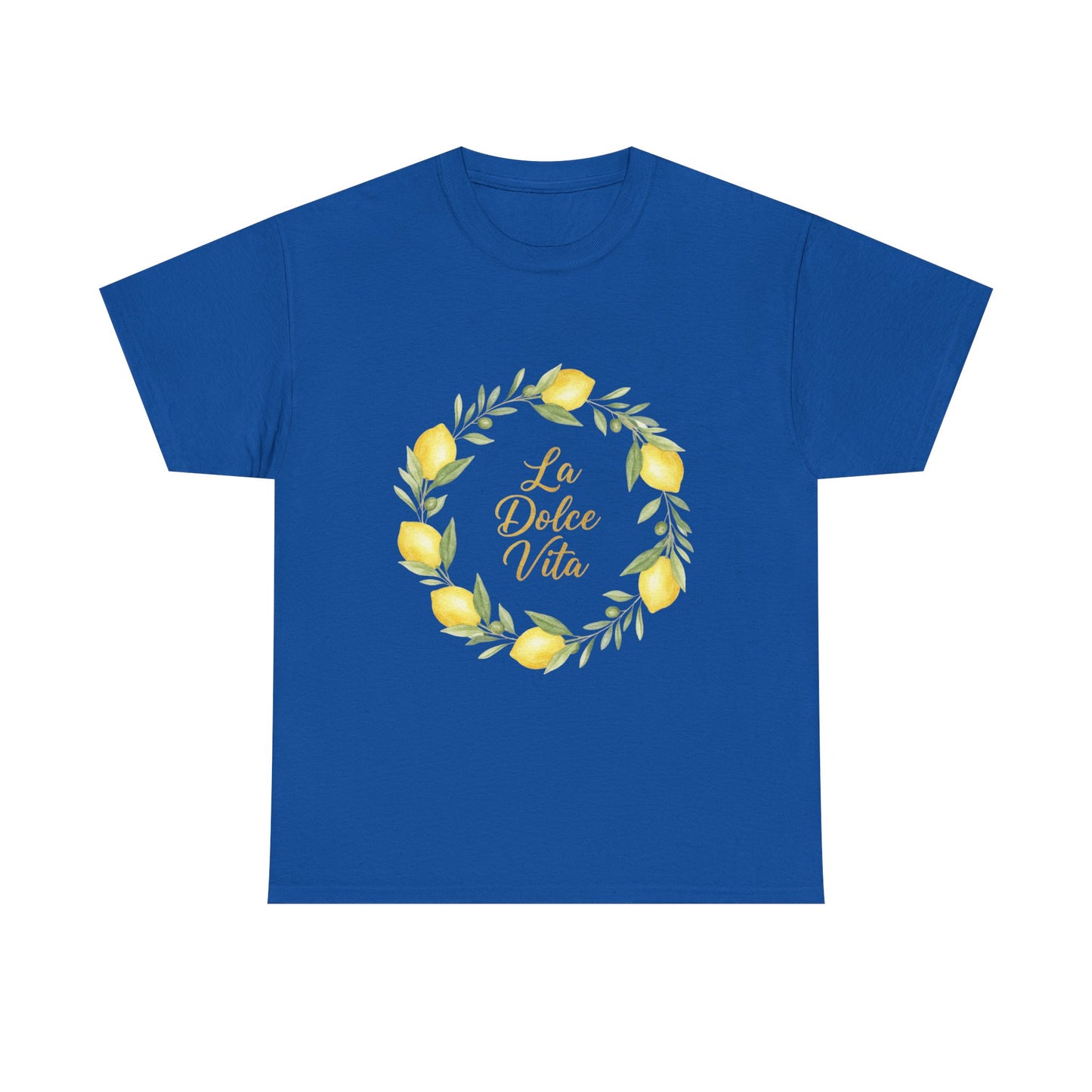 "La Dolce Vita" - Lemon Grove Unisex Heavy Cotton Tee