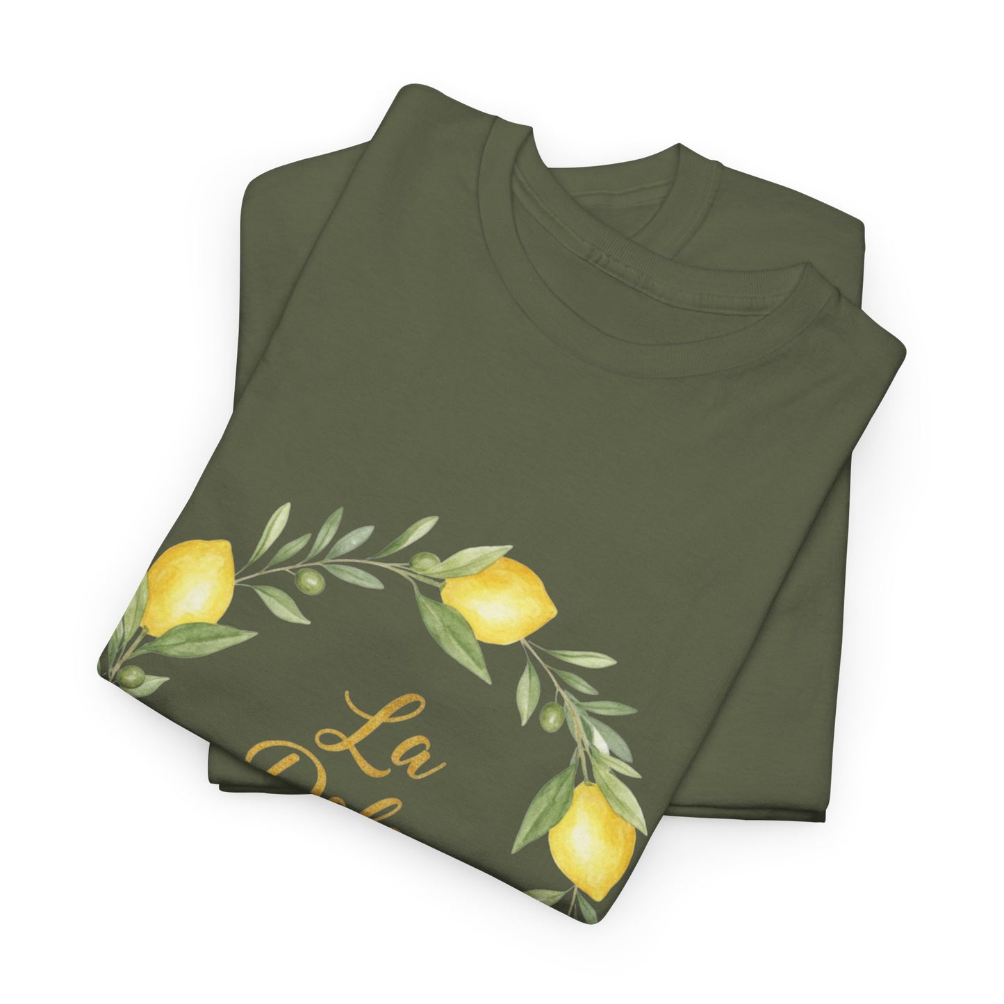 "La Dolce Vita" - Lemon Grove Unisex Heavy Cotton Tee