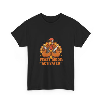 Thanksgiving Feast Mode Unisex Heavy Cotton Tee