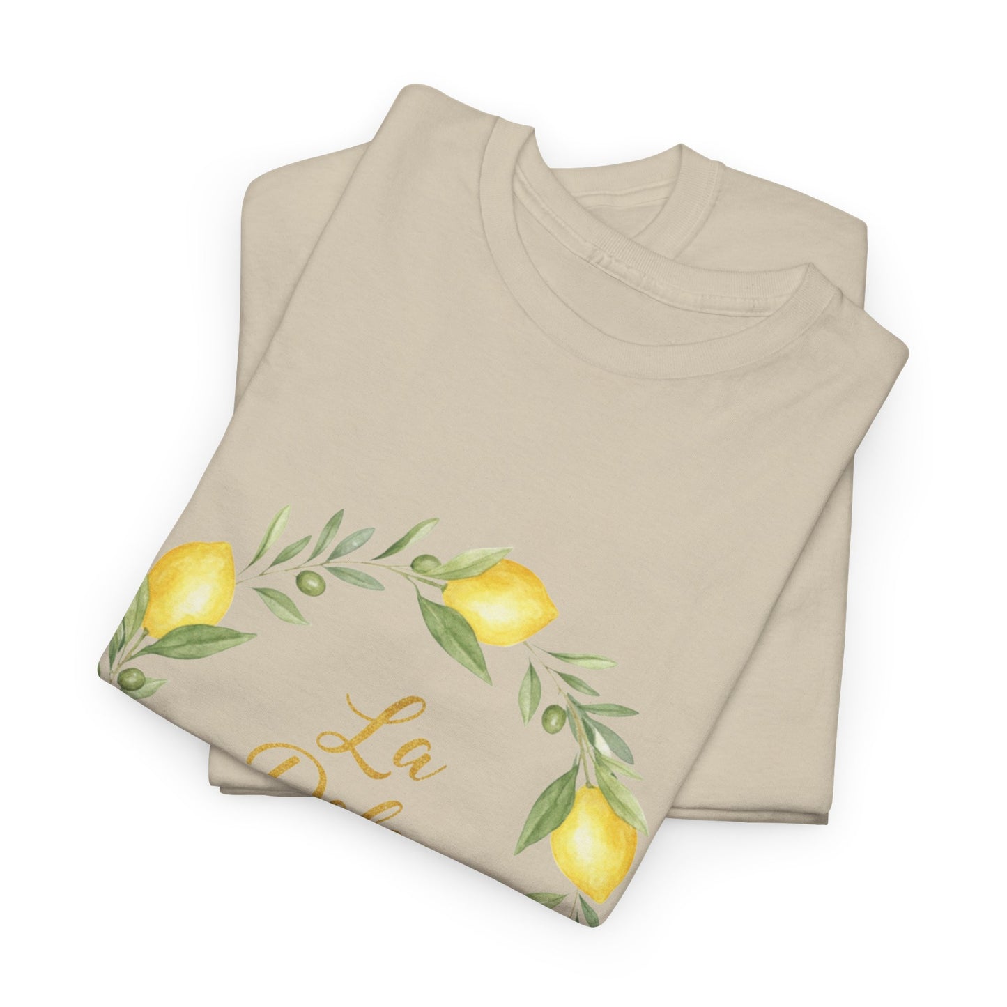 "La Dolce Vita" - Lemon Grove Unisex Heavy Cotton Tee