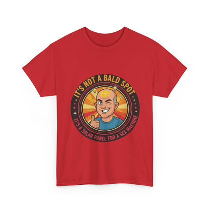 Funny Bald Spot T-Shirt, Perfect Gift for Dad, Casual Wear for Balding Friends