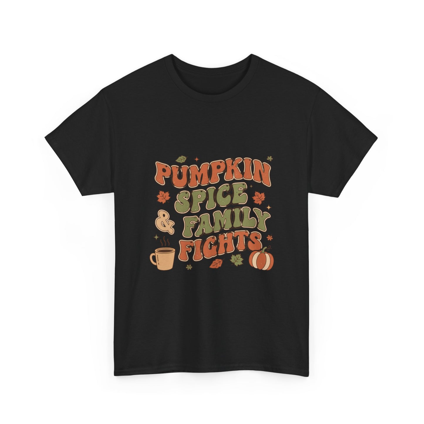 Pumpkin Spice Family Fights Tee