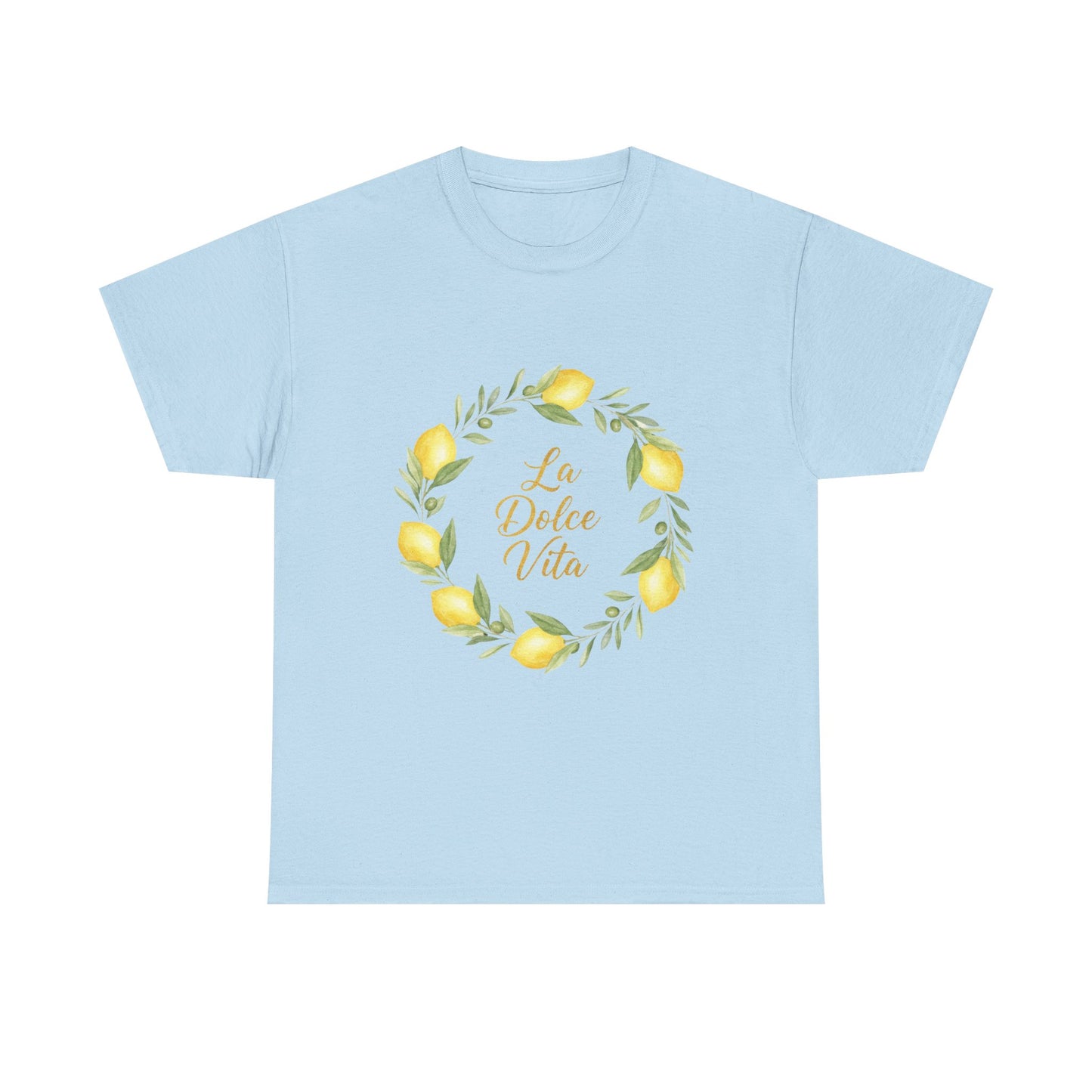"La Dolce Vita" - Lemon Grove Unisex Heavy Cotton Tee