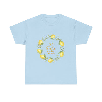 "La Dolce Vita" - Lemon Grove Unisex Heavy Cotton Tee
