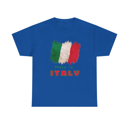 Italian Pride "Made In Italy" Unisex Heavy Cotton Tee